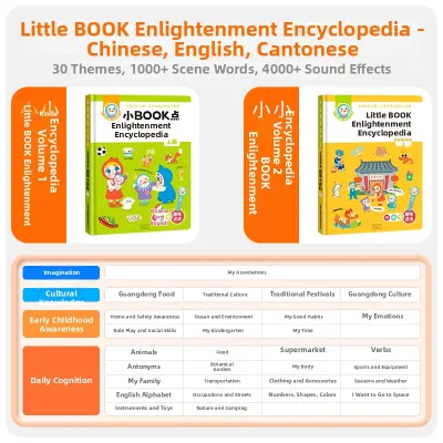 XIAOBOOKDIAN | Chinese English Cantonese Early Education Reading Pen
