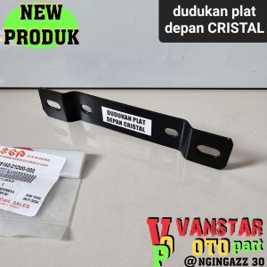 dudukan plat nomor depan CRYSTAL CRISTAL 2TAK