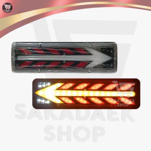 12V - 30 cm Lampu Stoplamp Rem Belakang Mobil Carry Futura Grabdmax L300 APV Running Variasi Model Panah