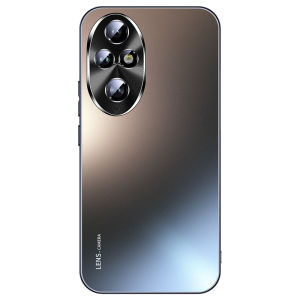 Ice Sensation Ultra-Thin Lens Protection Case for Honor 200 pro Huawei Special Matte Finish Protective Cover Full Package Anti-Fall Luxury Style