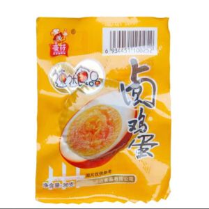 豪仔 蛋公举 【盐焗味 】 【 卤香味 】[泡椒味] 早餐蛋营养零食泡面拍档 32g