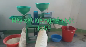 Trục xoắn máy xát lúa mini gia đình tf555tf666tf777tf888...