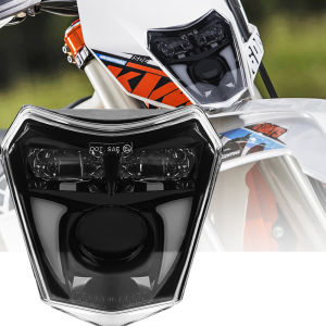 Cụm Đèn Pha LED Dirtbike Dành Cho KTM 690 SMC R Enduro R 2019-2024 Đèn Pha Chiếu Xa Chiếu Gần Đèn Chạy Ban Ngày (DRL) Phụ Kiện Nâng Cấp Đèn Xe Máy