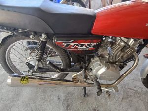 TMX 125/155 H2 POWER PIPE 44 MM TIP WITH SILENCER