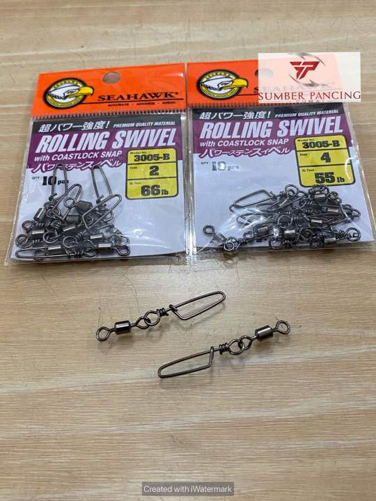 Swivel Pesca Con Snap Coastlock Accesorios Pesca | Meses sin interés