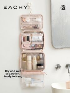 EACHY | Waterproof Travel Toiletry Bag with Multiple Pockets