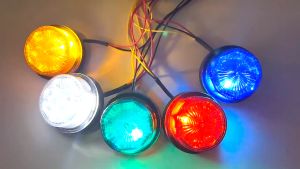 LAMPU ROTARY STROBO PUTAR KEDIP VARIASI TRUK BUS FUSO HINO 24V