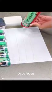 Positioning glue special glue for speed glue 10 seconds strong adhesion load-bearing material advertising lettering nameplate decorative strip and grille special