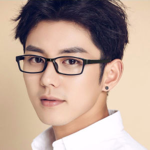 Retro Anti-Blue Ray Plain Glasses Mens and Womens Full-Frame Glasses Radiation-Proof Finished Product Myopia Glasses Degrees Photo Frame