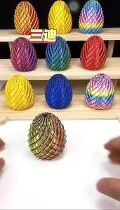 Printing Rotating Music Stress Relief Toys 3D Printing Jigsaw Cone Fingertip Splicing China Luban Mobile Stress Relief Toys