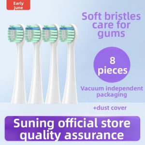Initial June Childrens Electric Toothbrush Head Universal Replacement BYBO C3/C6 Compatible with Taikang BaiBo Oral Care