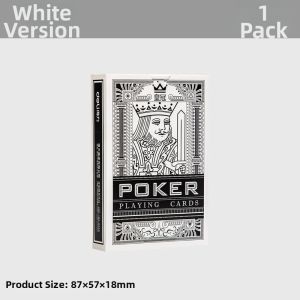 deli | Creative Waterproof Wear-resistant Thick Playing Cards