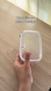 Pouf Zips in Micro