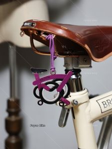FUYAO BIKE | Handmade Leather Bike Keychain
