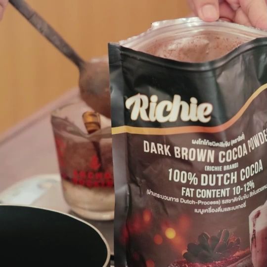 ผงโกโก้ชนิดเข้มข้น (ตรา ริชชี่) : Dark Brown Cocoa Powder (Richie Brand)  500g / 1 เเพ็ค โกโก้เข้มข้น โกโก้เข้ม โกโก้เข้มข้น ตรา ริชชี่ - Lazada
