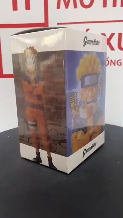 [Hoàn Tiền 10%]Mô Hình Uzumaki Naruto  Grandista ( 3 đầu)  - Cao 25cm - Hokage Làng LÁ Jinchuriki Cửu Vĩ Shippuuden - Tượng Figure