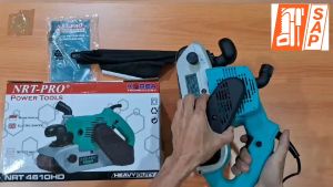 NRT-PRO 4610 HD Mesin Amplas Kayu Belt Sander 4" 100mm Jalan Duduk Tank Sabuk 4610HD