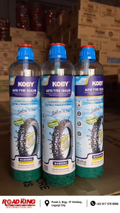 KOBY AUTO TYRE SEALER 500ML – PUNCTURE REPAIR & FLAT PREVENTION