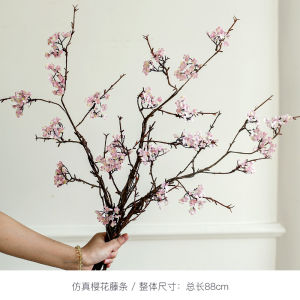 Trang Trí Hoa Phong Cách Sang Trọng Sakura Plástic Giả Mạo Hoa Phong Cách Ngọt Ngào Trang Trí Phòng Khách Bàn Ăn Đồ Trang Trí Trong Nhà