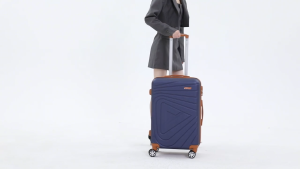 #226 SE7EN VONDERS MACHU PICHU ABS HARDCASE SUITCASE LIGHTWEIGHT EXPANDER CABIN SIZE CHECKIN TROLLEY BAG 360 DEGREE WHEE
