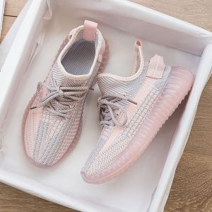 JIFANPAUL | Coconut Style Female Summer New Flyknit Breathable Lightweight Shoes