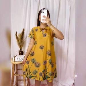 ARIA DUSTER DRESS WITH SLEEVE AND TWO POCKETS