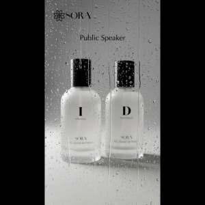 SORA Bundling Public Speaker I+D - Parfum Pria Paling Kharismatik 50ml Extrait De Parfum
