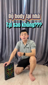 Dụng cụ hít đất đa năng – bảng chống đẩy thông minh tập ngực vai tay tại nhà cho nam nữ