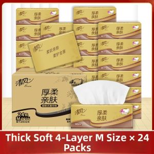 Breeze | Pure Wood Premium Golden Pack Tissue Paper