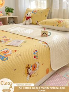 Kiss Dear | Pure Cotton Thickened Anti-slip Blanket Cover 3 Pieces Set