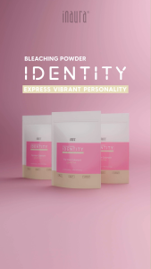 inaura identity bleaching powder 500gr dan Identity One Step Up To Level 9 Bleacing 250ml