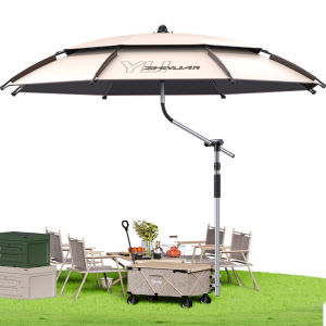 YUZHIYUAN | New Portable Black Glue Sunproof Fishing Umbrella