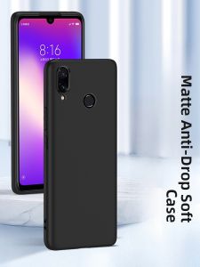 Henyou | Mijia Redmi Note7 Pro Matte Silicone Phone Case Full Cover Protective Shell Anti-Fall Soft Case For Men And Women New Model Personalized Creative
