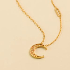 Chow Sang Sang 周生生 999 Gold Essence Moon Necklace for Women 47cm 94125N Price-by-Weight 5.24g Gold