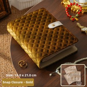 NAIFUNA | Password-protected Jewelry Box Transparent Bookstyle Luxury