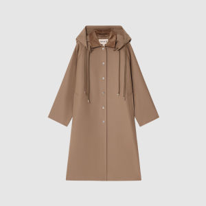 ICICLE | Lustrous Series Wool Blend Trench Coat