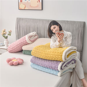 Thick Fleece Plush Throw Blanket