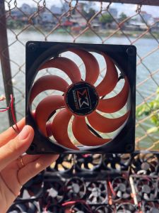 Quạt nhiều màu Fan 12x12x2.5 (dòng dưới 0.2A)
