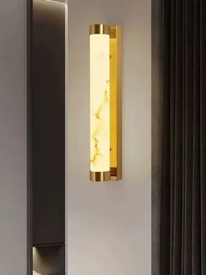 Modern Luxurious Faux Marble Wall Light