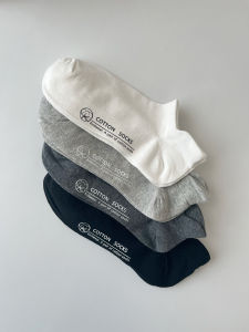 ถุงเท้าผ้าฝ้ายบางสำหรับผู้ชาย Macabaka ฤดูร้อน 2025 ถุงเท้าเรือลำลองแบบสวมสบาย ป้องกันกลิ่น ถุงเท้าสั้นแบบสวมสบาย