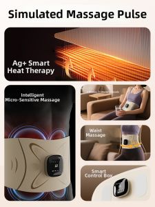 HUAIGU | Heating Microcurrent Abdominal Lumbar Massager