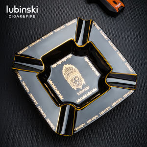 LUBINSKI ที่เขี่ยบุหรี่ Ciga ทันสมัยแฟชั่นบุคลิกภาพที่สร้างสรรค์เซรามิกสี่ช่อง
