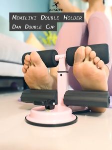 CHAMPS Sit Up Stand 2 PREMIUM Alat Olahraga Pengecil Perut Alat Gym Rumah Cewek