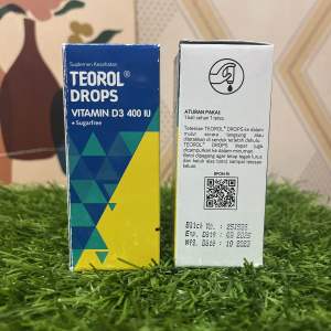 Teorol Drop Vit D3 400iu Tetes Anak dan Dewasa