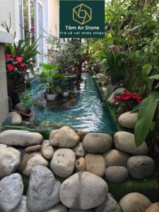 Thiết kế thi công hồ cá vườn Tâm An Stone