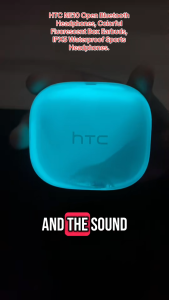 HTC NE10 Tai nghe dịch thuật  AI  Tai nghe không dây Bluetooth Cát lấp lánh   V5.4 OWS  Tai nghe thể  âm thanh qua xương tai TWS có micrô