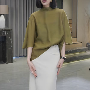 UYFY | Elegant Green Batwing Shirt