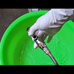 Stainless Steel Toilet Spray Gun Set Pressurized Water Gun Machine Cleaning Toilet Washer Nozzle