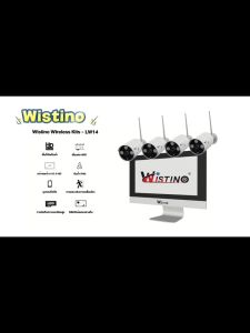 Wistino 3MP 6MP Wireless Security CCTV System Wifi Surveillance Camera Kit 8CH NVR HD Video Recording Audio Infrared Night Vision Set