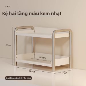 Morotel | Giá Để Đồ Trên Bàn Phòng Tắm Phong Cách Sữa Dưỡng cho Mỹ Phẩm và Sản Phẩm Chăm Sóc Da